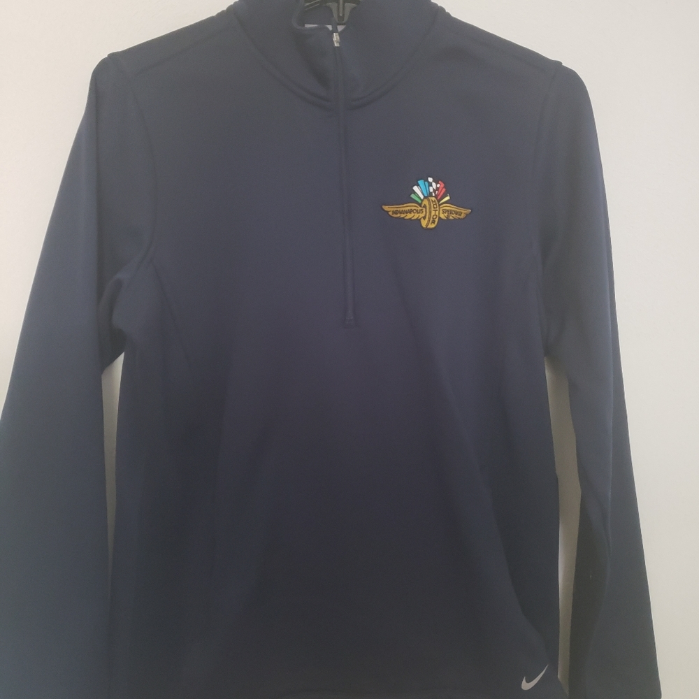 Nike long sleeved. 3 quater zip Indy 500 Sweater